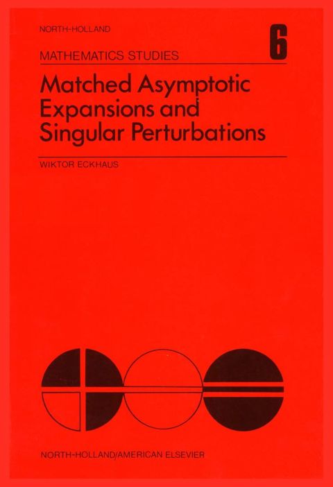 Cover image for book Matched asymptotic expansions and singular perturbations