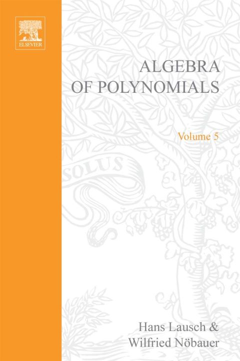 Cover image for book Algebra of Polynomials