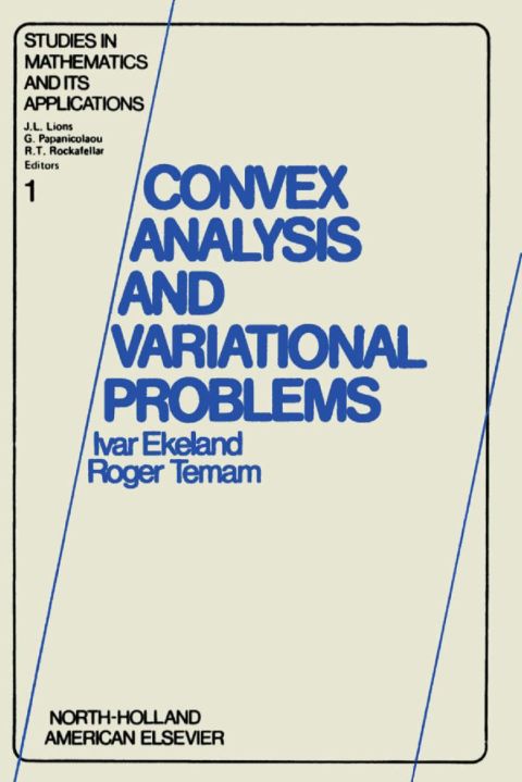 Cover image for book Convex analysis and variational problems