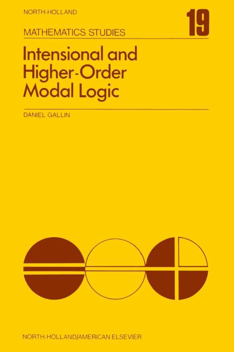 Cover image for book Intensional and higher-order modal logic: With applications to Montague semantics