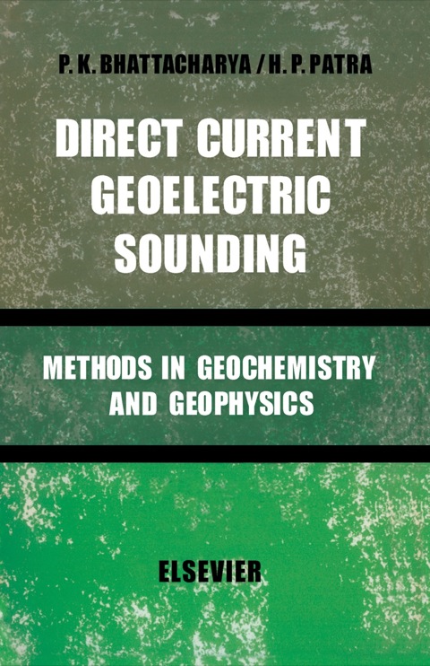 Cover image for book Direct Current Geoelectric Sounding: Principles And Interpretation