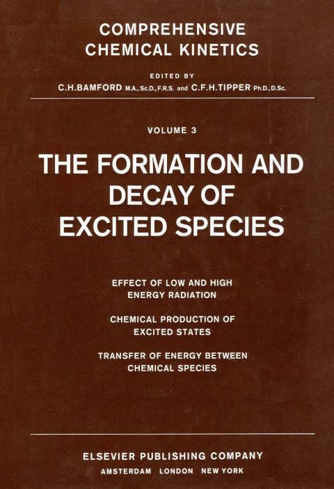 Cover image for book The Formation and Decay of Excited Species