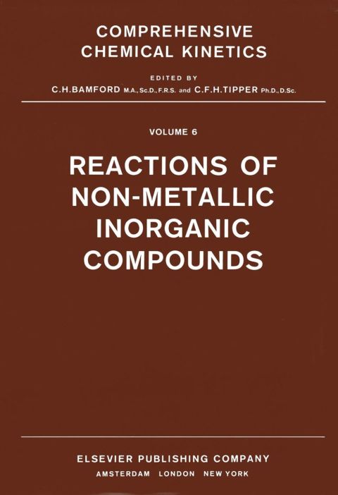 Cover image for book Reactions of Non-Metallic Inorganic Compounds