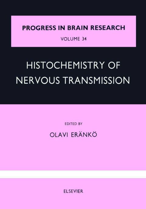 Cover image for book Histochemistry of Nervous Transmission