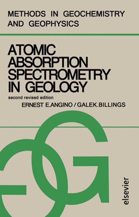 Cover image for book Atomic Absorption Spectrometry In Geology