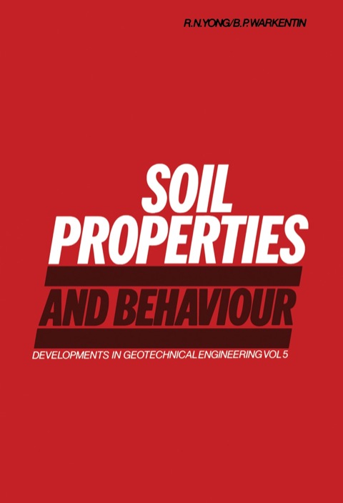 Cover image for book Soil Properties and Behaviour
