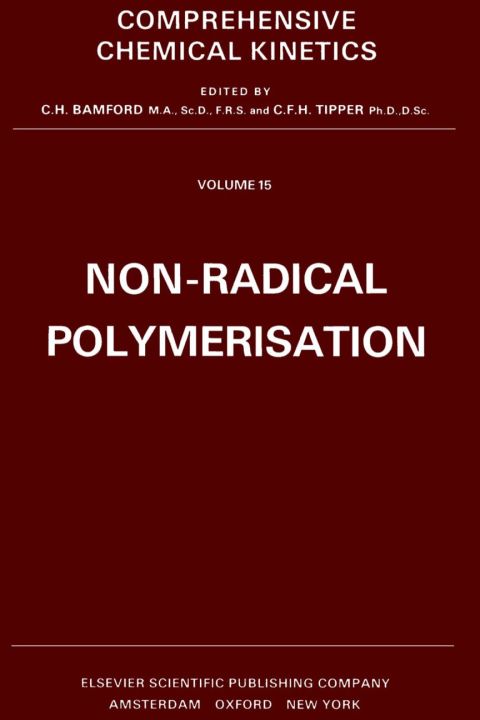Cover image for book Non-Radical Polymerisation
