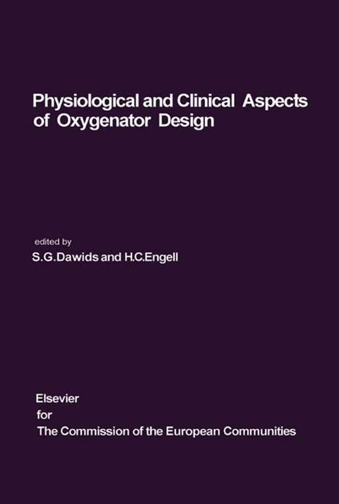 Cover image for book Physiological and Clinical Aspects of Oxygenator Design: Proceedings of the Seminar on Advances in Oxygenator Design, Copenhagen, June 15-20, 1975