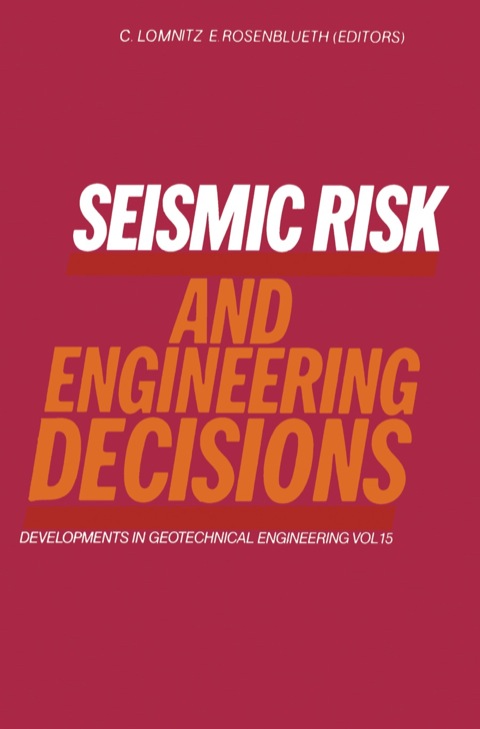 Cover image for book Seismic Risk and Engineering Decisions