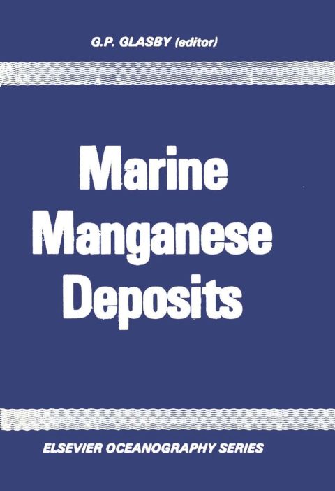 Cover image for book Marine Manganese Deposits