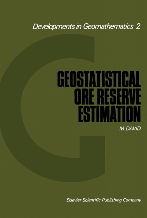 Cover image for book Geostatistical Ore Reserve Estimation
