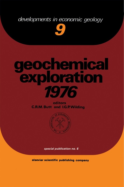 Cover image for book Geochemical Exploration 1976