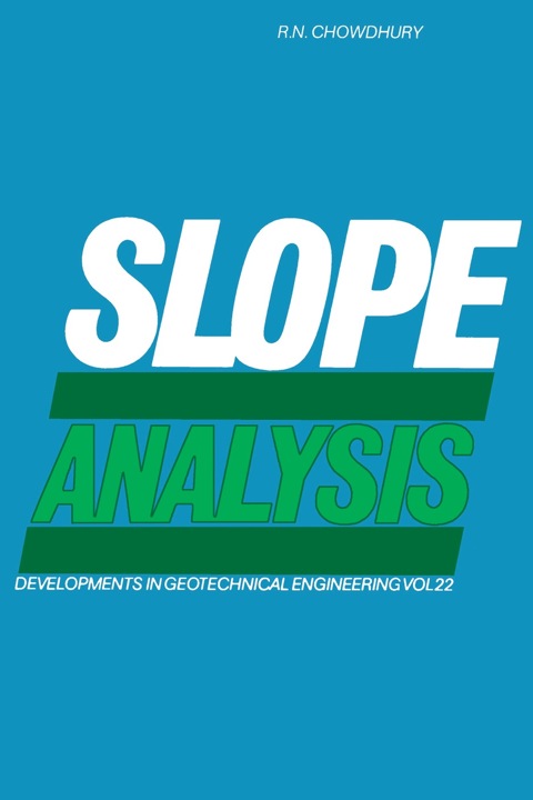 Cover image for book Slope Analysis
