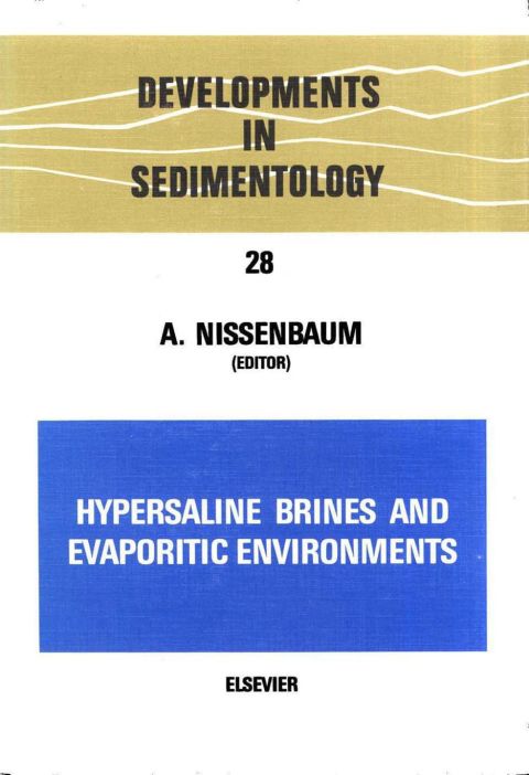 Cover image for book Hypersaline brines and evaporitic environments: Proceedings of the Bat Sheva Seminar on Saline Lakes and Natural Brines