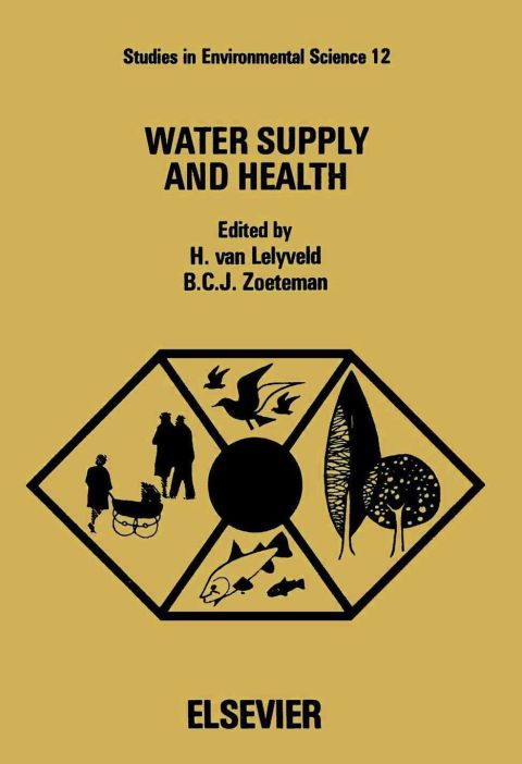 Cover image for book Water supply and health: Proceedings of an international symposium, Noordwijkerhout, The Netherlands, 27-29 August 1980