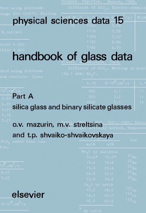 Cover image for book Silica Glass and Binary Silicate Glasses