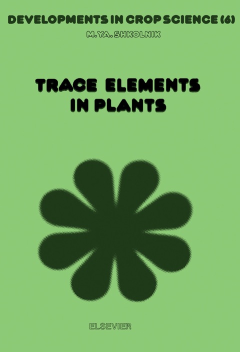 Cover image for book Trace Elements in Plants