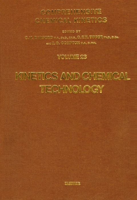Cover image for book Kinetics and Chemical Technology