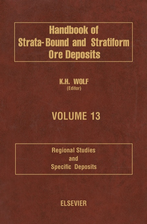 Cover image for book Regional Studies and Specific Deposits