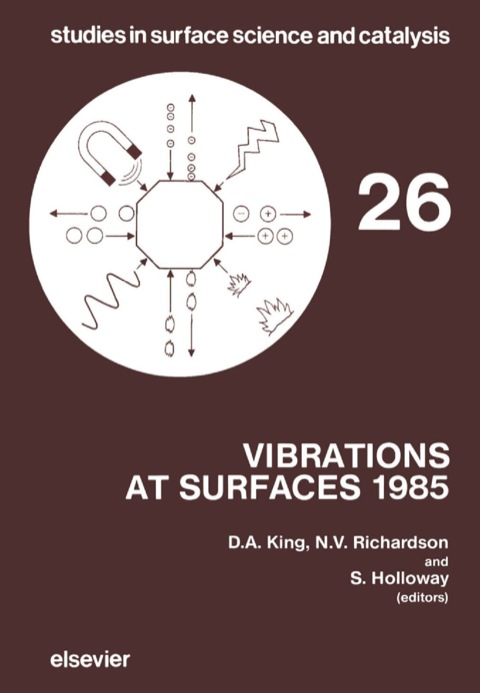 Cover image for book Vibrations At Surfaces 1985