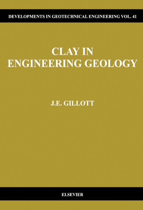Cover image for book Clay in Engineering Geology