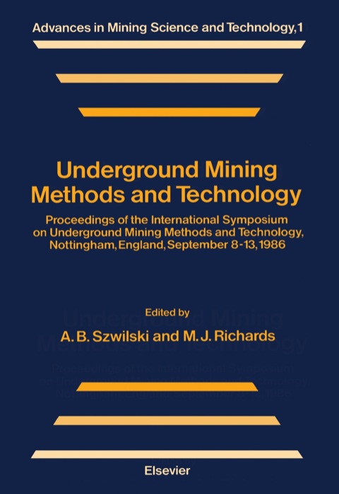 Cover image for book Underground Mining Methods and Technology