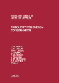 Cover image: Tribology for Energy Conservation 9780444500335