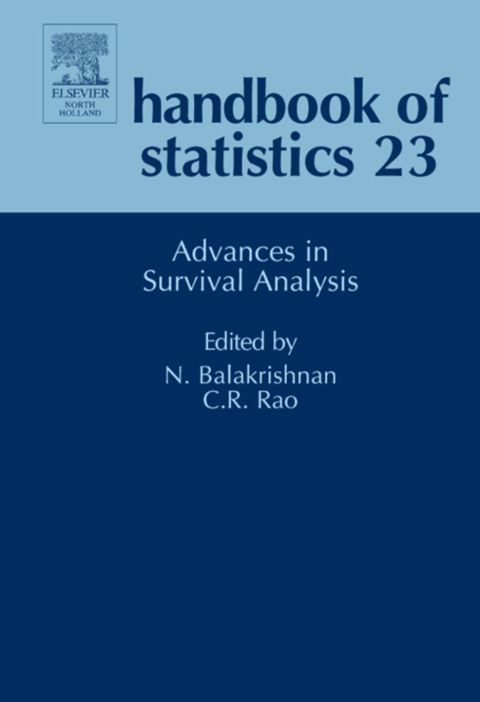 [1825 days] Handbook of Statistics: Advances in Survival Analysis