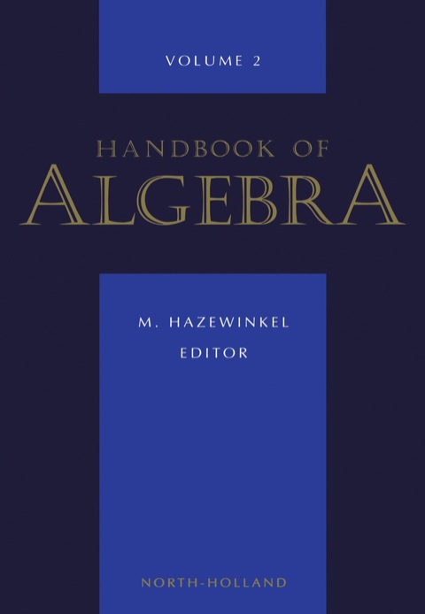 Cover image for book Handbook of Algebra