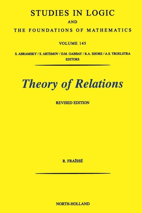 Cover image for book Theory of Relations