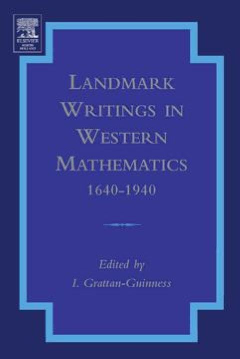 Cover image for book Landmark Writings in Western Mathematics  1640-1940