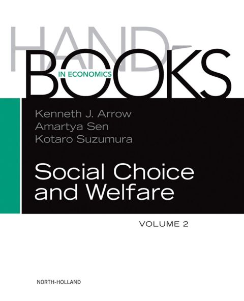 Cover image for book Handbook of Social Choice & Welfare