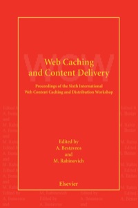 Cover image: Web Caching and Content Delivery 1st edition 9780444509505
