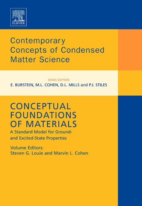 Cover image for book Conceptual Foundations of Materials: A standard model for ground- and excited-state properties
