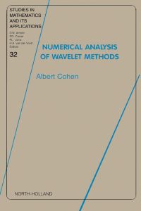Cover image: Numerical Analysis of Wavelet Methods 9780444511249