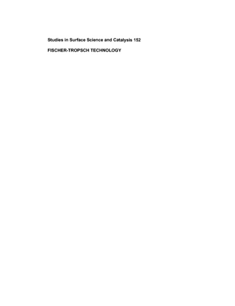 Cover image for book Fischer-Tropsch Technology