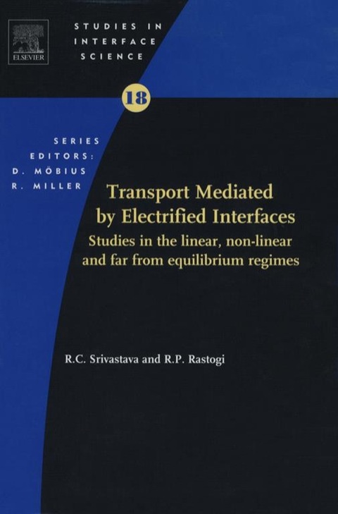 Cover image for book Transport Mediated by Electrified Interfaces: Studies in the linear, non-linear and far from equilibrium regimes