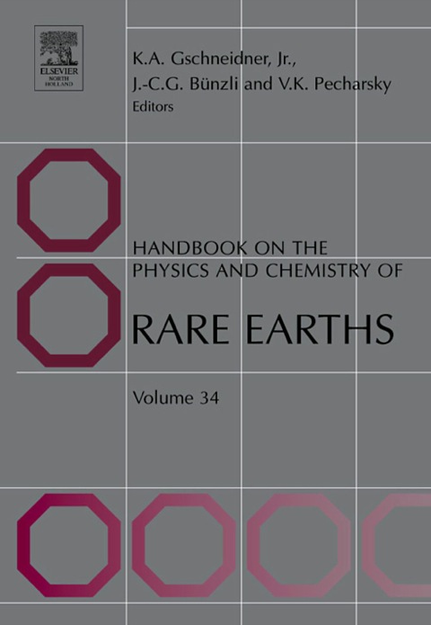 Cover image for book Handbook on the Physics and Chemistry of Rare Earths