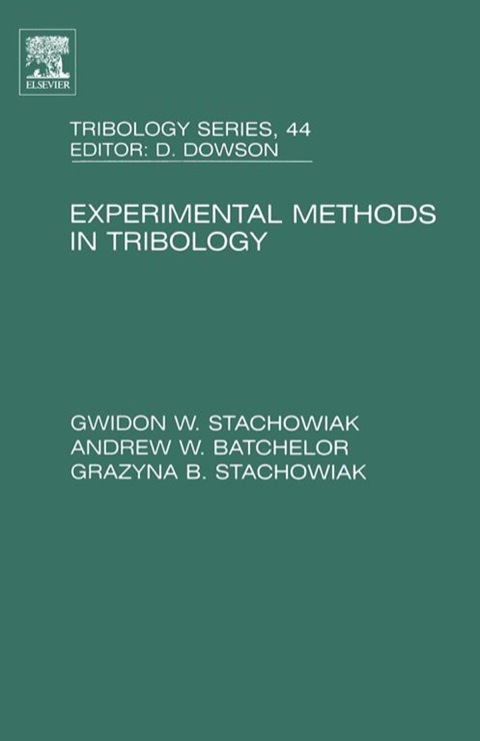 Cover image for book Experimental Methods in Tribology