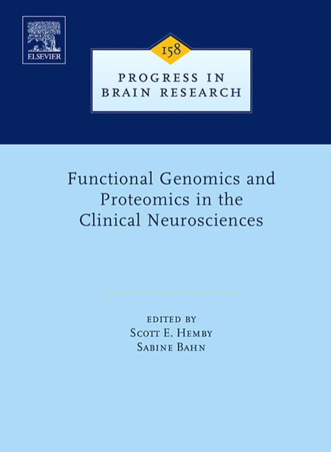 Cover image for book Functional Genomics and Proteomics in the Clinical Neurosciences