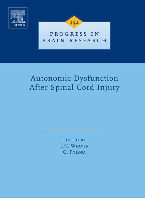 Cover image for book Autonomic Dysfunction After Spinal Cord Injury