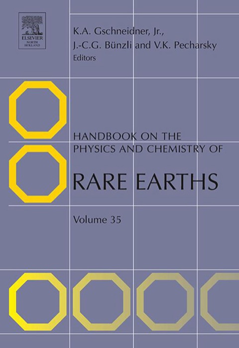 Cover image for book Handbook on the Physics and Chemistry of Rare Earths