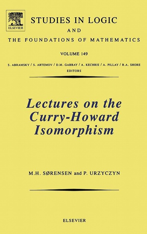 Cover image for book Lectures on the Curry-Howard Isomorphism