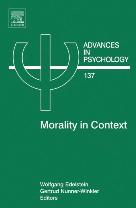 Cover image for book Morality in Context