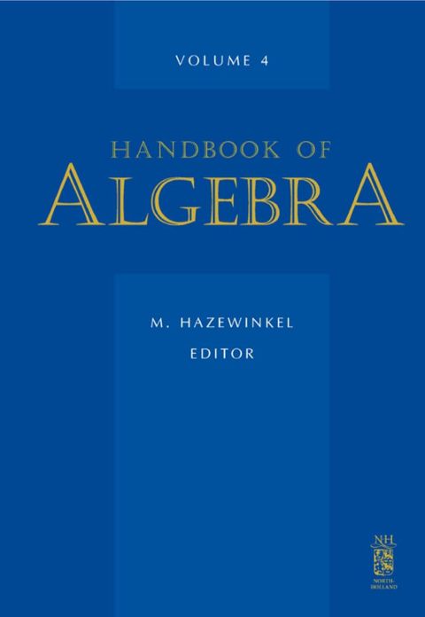 Cover image for book Handbook of Algebra