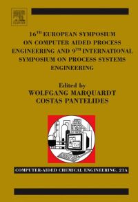 Cover image: 16th European Symposium on Computer Aided Process Engineering and 9th International Symposium on Process Systems Engineering, Volume 21 1st edition