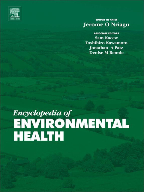 Cover image for book Encyclopedia of Environmental Health, Five-Volume Set
