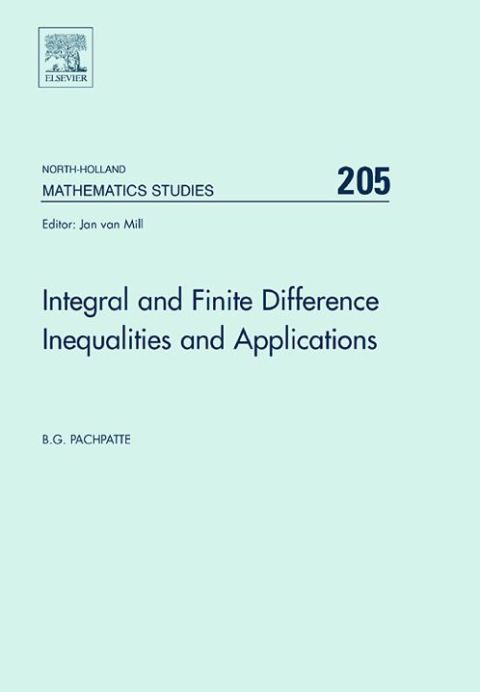 Cover image for book Integral and Finite Difference Inequalities and Applications