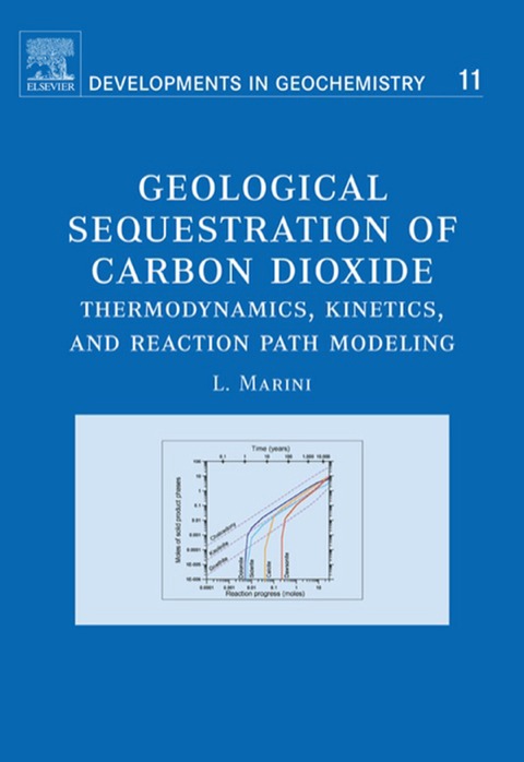 Cover image for book Geological Sequestration of Carbon Dioxide: Thermodynamics, Kinetics, and Reaction Path Modeling