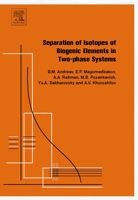 Cover image for book Separation of Isotopes of Biogenic Elements in Two-phase Systems